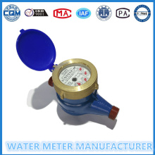 Medidor de flujo de agua de tubería de tubo seco de hierro fundido